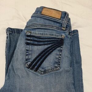 DOJO 7 for all mankind Classic Blue Women's Jeans